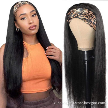 Uniky Wholesale Headband Wig DeepWave Human Hair Wigs, Headband Wigs Brazilian Hair for Women